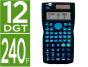 Calculadora liderpapel cientifica xf32 12 digitos 240 funcoes com tampa solar e pilhas cor azul 156x85x20 mm - Preview