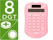 Capa do artigo Calculadora liderpapel de bolso xf41 8 digitos solar e pihas cor rosa 94x59,5x10,5mm