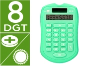 Capa do artigo Calculadora liderpapel de bolso xf42 8 digitos solar e pihas cor verde 94x59,5x10,5mm