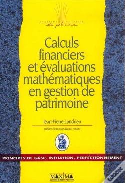 Capa do artigo Calculs Fin. Et Evaluations Math En Gestion De Patrimoine