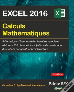 Capa do artigo Calculs Mathematiques Avec Excel 2016 - 2eme Edition