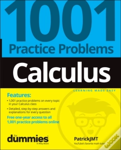 Capa do artigo Calculus: 1001 Practice Problems For Dummies (+ Free Online Practice)