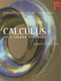 Calculus Of A Single Variable - Preview
