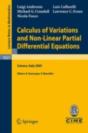 Calculus Of Variations And Nonlinear Partial Differential Equations - Preview