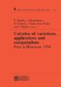 Calculus Of Variations, Applications And Computations - Preview