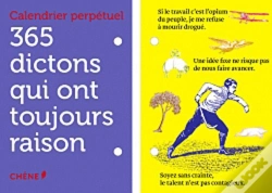 Capa do artigo Calendrier 365 ; Dictons Qui Ont Toujours Raison