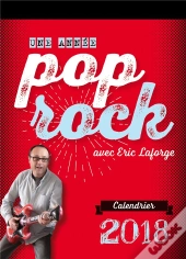 Calendrier Pop-Rock 2018 ; Une Année Pop-Rock