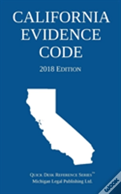 Capa do artigo California Evidence Code; 2018 Edition