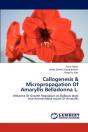 Callogenesis & Micropropagation Of Amaryllis Belladonna L. - Preview