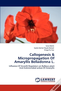 Capa do artigo Callogenesis & Micropropagation Of Amaryllis Belladonna L.