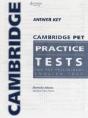 Camb Pet Prac Test Answer Key - Preview