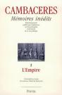 Cambaceres Memoire Politique T.2 - Preview