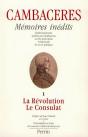 Cambaceres Memoires Inedits T.1 - Preview