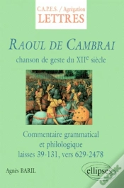 Capa do artigo Cambrai (Raoul De), Chanson De Geste Du Xiie Siècle