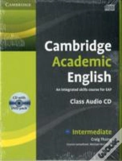 Capa do artigo Cambridge Academic English B1+ Intermediate Class Audio Cd And Dvd Pack