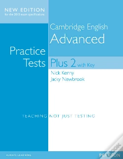 Capa do artigo Cambridge Advanced Practice Tests Plus New Edition Students' Book With Key