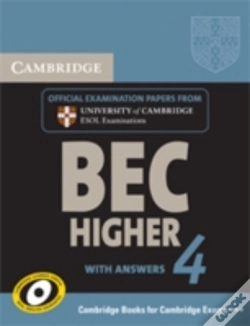Capa do artigo Cambridge Bec 4 Higher Student'S Book With Answers