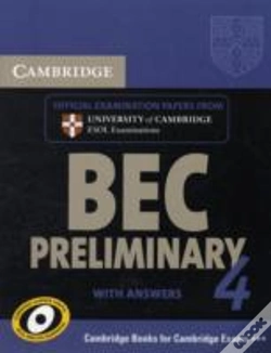 Capa do artigo Cambridge Bec 4 Preliminary Student'S Book With Answers