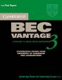 Cambridge Bec Vantage 3 Student'S Book With Answers - Preview