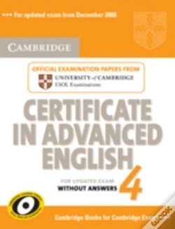 Capa do artigo Cambridge Certificate In Advanced Englis
