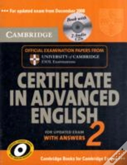 Capa do artigo Cambridge Certificate In Advanced English 2 For Updated Exam Self-Study Pack