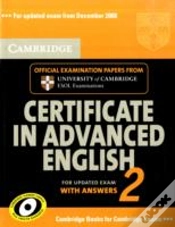 Capa do artigo Cambridge Certificate In Advanced English 2 For Updated Exam Student