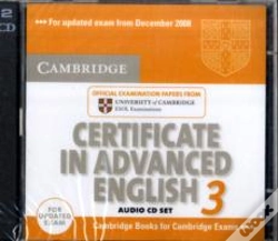 Capa do artigo Cambridge Certificate In Advanced English 3 For Updated Exam Audio Cds (2)