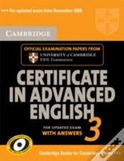 Capa do artigo Cambridge Certificate In Advanced English 3 For Updated Exam Self-Study Pack (Student