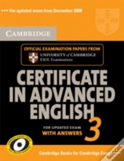 Capa do artigo Cambridge Certificate In Advanced English 3 For Updated Exam Self-Study Pack (Student'S Book With Answers And Audio Cds (2))