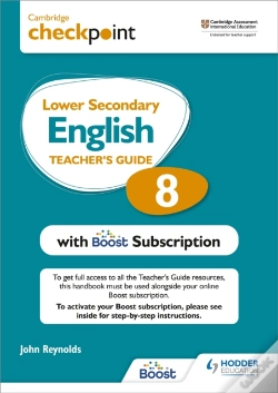 Capa do artigo Cambridge Checkpoint Lower Secondary English Teacher'S Guide 8 With Boost Subscription