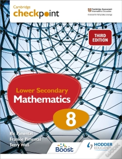 Capa do artigo Cambridge Checkpoint Lower Secondary Mathematics Student'S Book 8