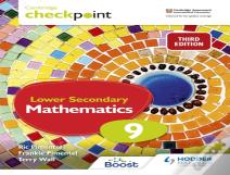 Cambridge Checkpoint Lower Secondary Mathematics Student'S Book 9