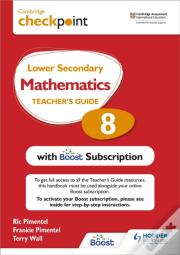 Cambridge Checkpoint Lower Secondary Mathematics Teacher'S Guide 8 With Boost Subscription