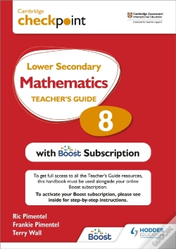 Capa do artigo Cambridge Checkpoint Lower Secondary Mathematics Teacher'S Guide 8 With Boost Subscription