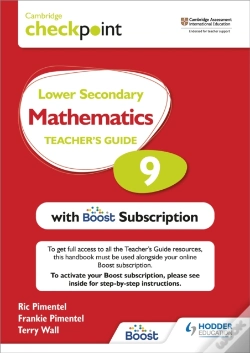 Capa do artigo Cambridge Checkpoint Lower Secondary Mathematics Teacher'S Guide 9 With Boost Subscription