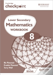 Capa do artigo Cambridge Checkpoint Lower Secondary Mathematics Workbook 8