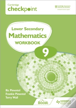 Capa do artigo Cambridge Checkpoint Lower Secondary Mathematics Workbook 9