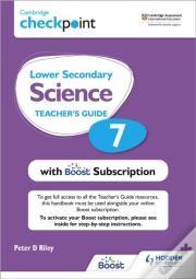 Cambridge Checkpoint Lower Secondary Science Teacher'S Guide 7 With Boost Subscription