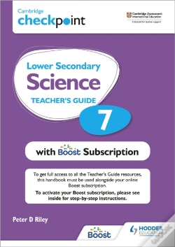 Capa do artigo Cambridge Checkpoint Lower Secondary Science Teacher'S Guide 7 With Boost Subscription