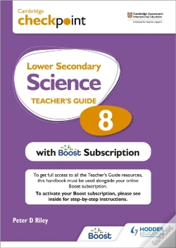 Capa do artigo Cambridge Checkpoint Lower Secondary Science Teacher'S Guide 8 With Boost Subscription