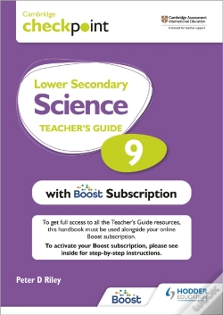 Capa do artigo Cambridge Checkpoint Lower Secondary Science Teacher'S Guide 9 With Boost Subscription