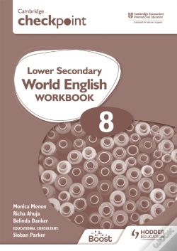 Capa do artigo Cambridge Checkpoint Lower Secondary World English Workbook 8