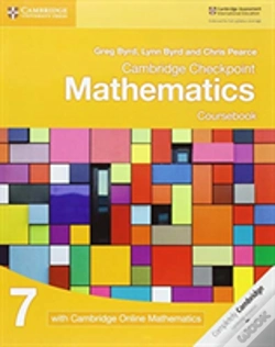 Capa do artigo Cambridge Checkpoint Mathematics Coursebook 7 With Cambridge Online Mathematics (1 Year)
