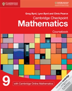 Capa do artigo Cambridge Checkpoint Mathematics Coursebook 9 With Cambridge Online Mathematics (1 Year)