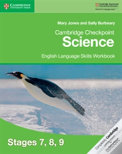 Capa do artigo Cambridge Checkpoint Science English Language Skills Workbook Stages 7, 8, 9