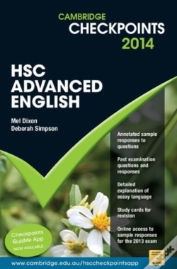Capa do artigo Cambridge Checkpoints Hsc Advanced English 2014