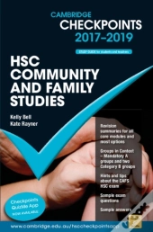Cambridge Checkpoints Hsc Community And Family Studies 2017-19