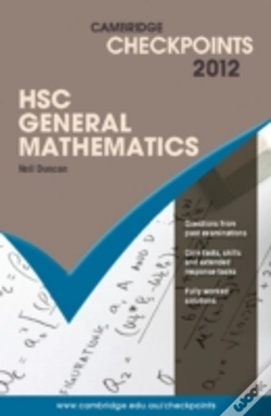 Capa do artigo Cambridge Checkpoints Hsc General Mathematics 2012
