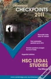 Capa do artigo Cambridge Checkpoints Hsc Legal Studies 2011