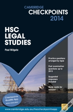 Capa do artigo Cambridge Checkpoints Hsc Legal Studies